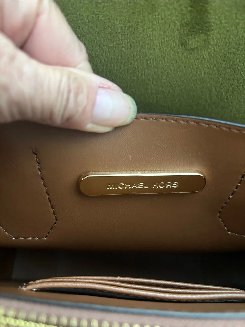Michael Kors Brown  Top-Handle Satchel
